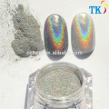 Lasersilber Holographisches Pulverpigment für die Nagellackdekoration.